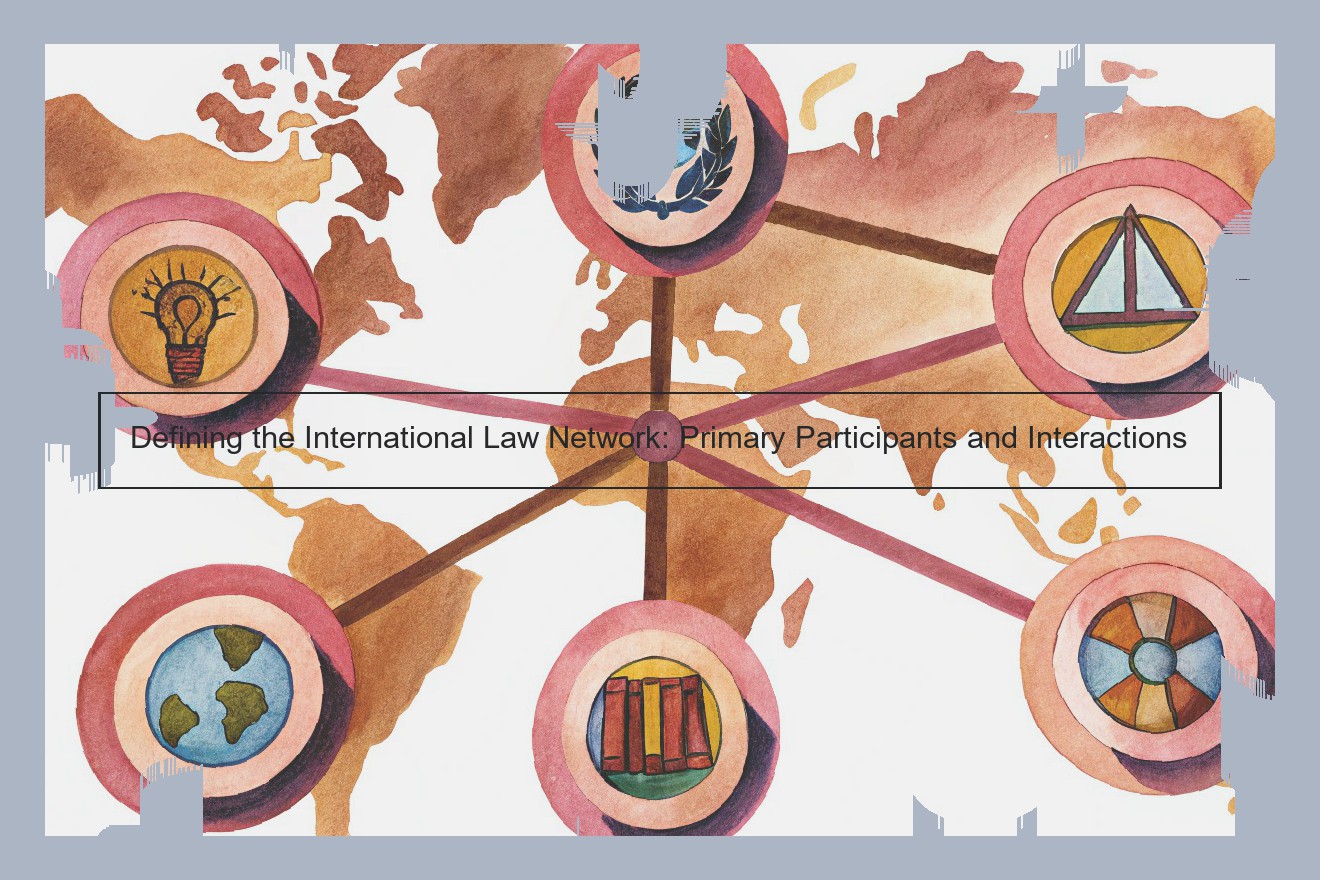 Defining the International Law Network: Primary Participants and Interactions